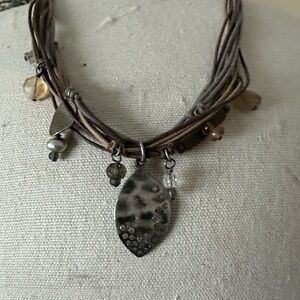 Silpada cowgirl necklace